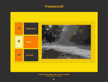 Tablet Screenshot of freedomwill.de